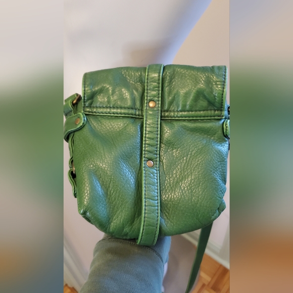Green Mini Satchel Purse - Picture 5 of 9